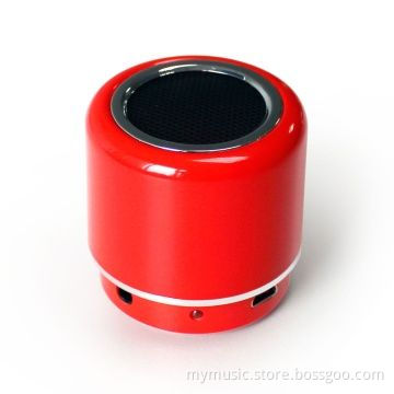 Portable Bluetooth Mini Speaker with Heavy Bass, Suitable as Gift, Made of ABS Case Material